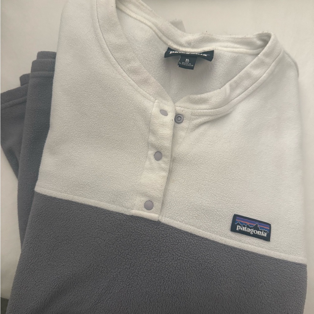Patagonia Two-Tone Fleece Pullover